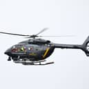 A Scottish air ambulance attended the scene