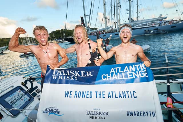 In 2020, the three brothers set three world records: The first three brothers to row any ocean; the youngest trio to row the Atlantic; and the fastest trio to row the Atlantic
