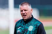 Hibs assistant manager Eddie May is in a stable condition in hospital after being injured in a car crash. (Photo by Mark Scates / SNS Group)