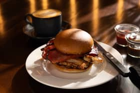 'Best bacon roll' at the Noble in Glasgow