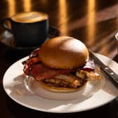 'Best bacon roll' at the Noble in Glasgow