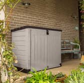 The Keter Store it Out Pro has 1,200 litres of space