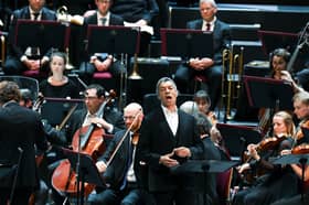 Roderick Williams performing at the BBC Proms