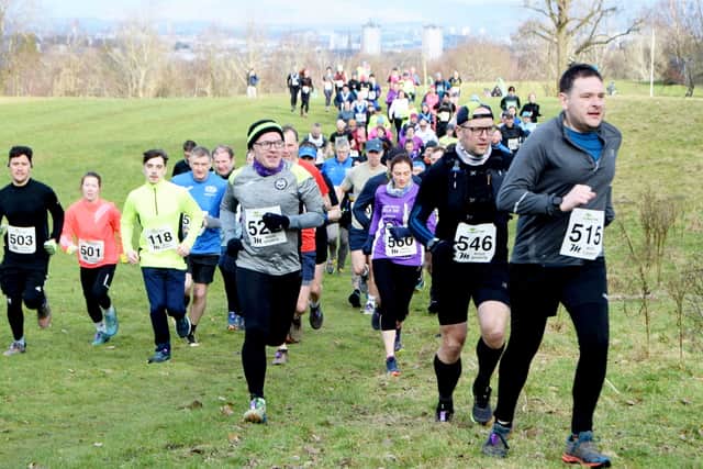 Participants in Acorn Trails' race through the Castlemilk Woodlands were purposefully misdirected off the set route