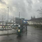 Knox Academy in Haddington was in lockdown this morning.