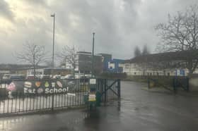 Knox Academy in Haddington was in lockdown this morning.