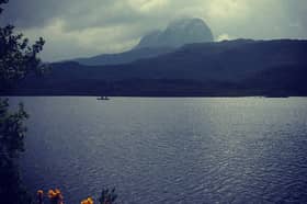 Glencanisp Lodge near Lochinver sits on the track leading to Suilven Mountain. The property will soon re-open as a boutique hotel. 