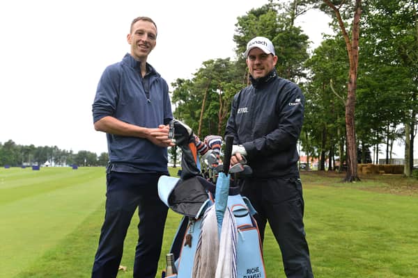 Dr Andrew Murray, the DP World Tour’s chief medical officer, pictured with fellow Aberdonian Richie Ramsay at the 2019 Genesis Scottish Open at The Renaissance Club 
