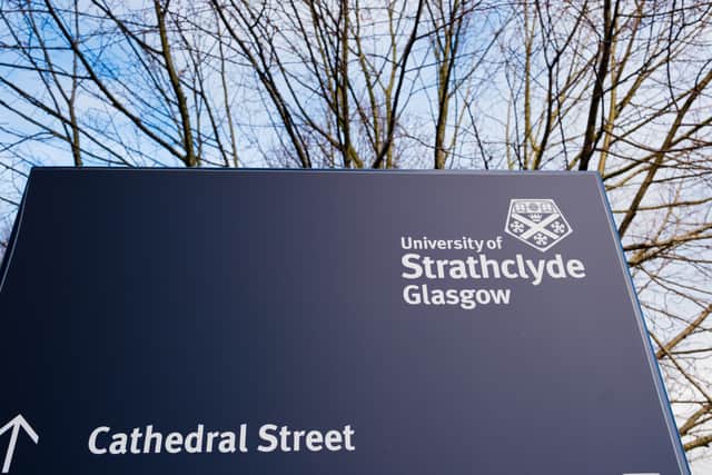 Strathclyde University, based in Glasgow, was ranked 5th out of the Scottish schools, and 17th overall in the UK. The Guardian gave it a score of 67.2 out of 100.