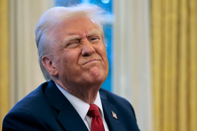 Donald Trump deserves plenty of harsh words, but they may just drive him even closer to Vladimir Putin than he already is (Picture: Chip Somodevilla)