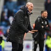 Rangers manager Philippe Clement during the Scottish Cup match defeat to Queen's Park at Ibrox on February 9. (Photo by Rob Casey / SNS Group)