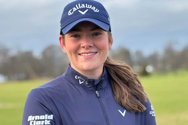 Lorna McClymont made the cut on her pro debut and has now added a top-20 finish