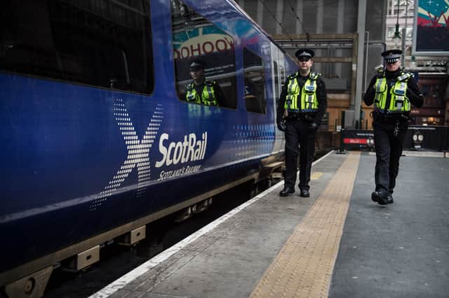 The increase in crime on Scotland's rail network continued in the first half of 2024-25