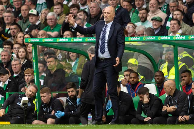 Philippe Clement was unable to get the better of Celtic.
