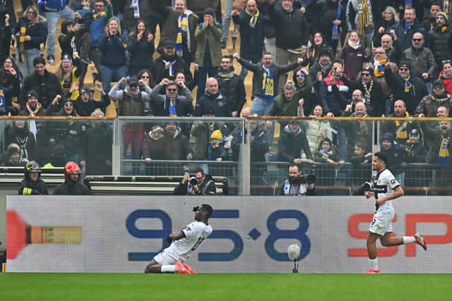 Bologna were defeated 2-0 by Parma, with Lewis Ferguson coming on as a late substitute.