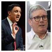 Scottish Labour leader Anas Sarwar (left) and Prime Minister Sir Keir Starmer