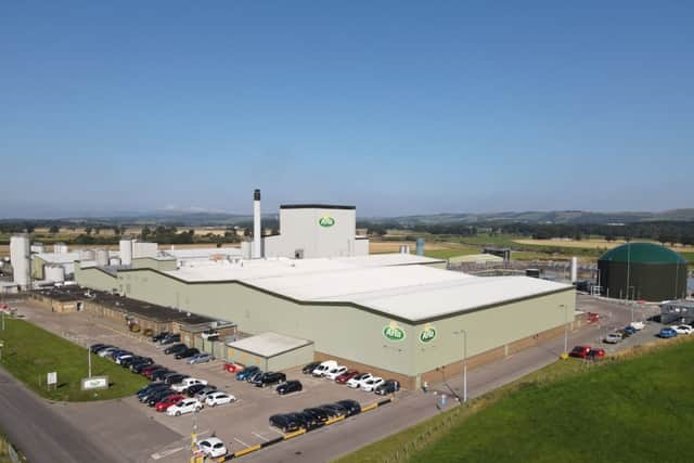 Dairy giant Arla Foods has revealed proposals for a £90m investment in its site in the south of Scotland.