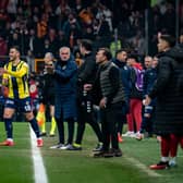Jose Mourinho was embroiled in controversy during Fenerbahce's match against Galatasaray.