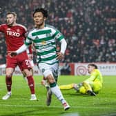 Celtic won on their last visit to Aberdeen. Cr: SNS Group.