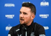 Barry Ferguson speaks to the media for the first time as Rangers manager.
