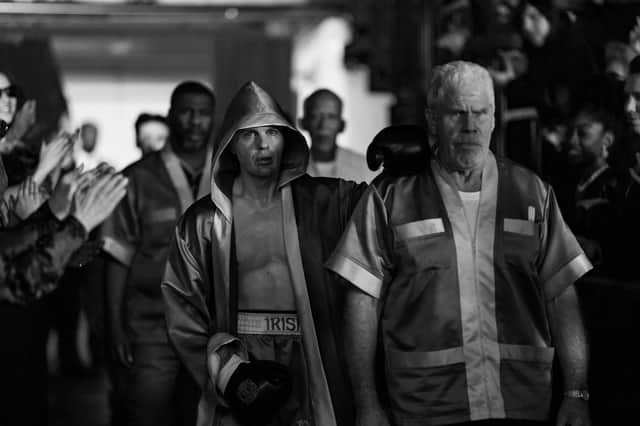Michael C Pitt and Ron Perlman in Day of the Fight