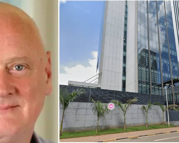 Campbell Scott had been attending a conference at the JW Marriott hotel in Nairobi. Picture: Google