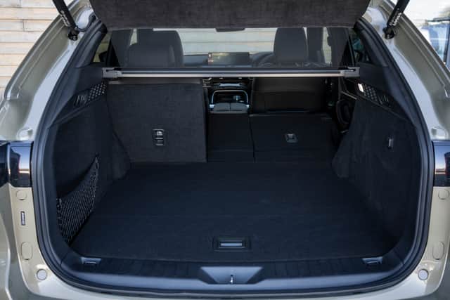 Inside the boot of the new Mazda CX-60