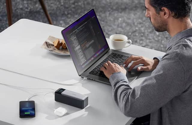 The Anker 737 can power three devices at a time