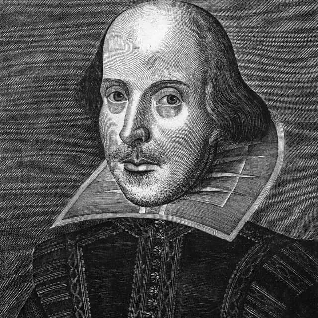 William Shakespeare, 1564-1616, wrote 39 plays and 154 sonnets