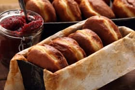 Pączki, Polish filled doughnuts, are the top treat served on Fat Thursday. 