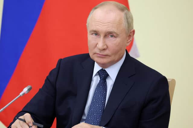 If Vladimir Putin is not stopped in Ukraine, his ambitions will not end there (Picture: Valery Sharifulin)