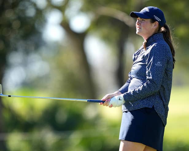 Lorna McClymont recovered from being three-over-par after just five holes to sign for a one-under 71