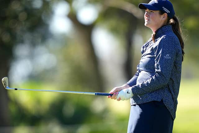 Lorna McClymont recovered from being three-over-par after just five holes to sign for a one-under 71