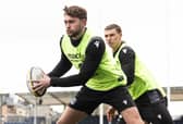 Ollie Smith during a Glasgow Warriors training session at Scotstoun Stadium earlier this week. (Photo by Ross MacDonald / SNS Group)