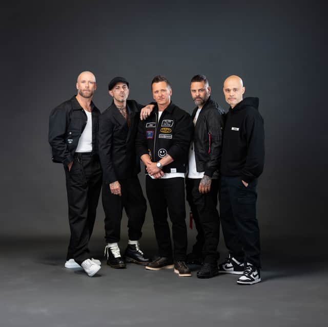 Five - Ritchie Neville, Scott Robinson, Sean Conlon Abz Love and Jason "J" Brown.