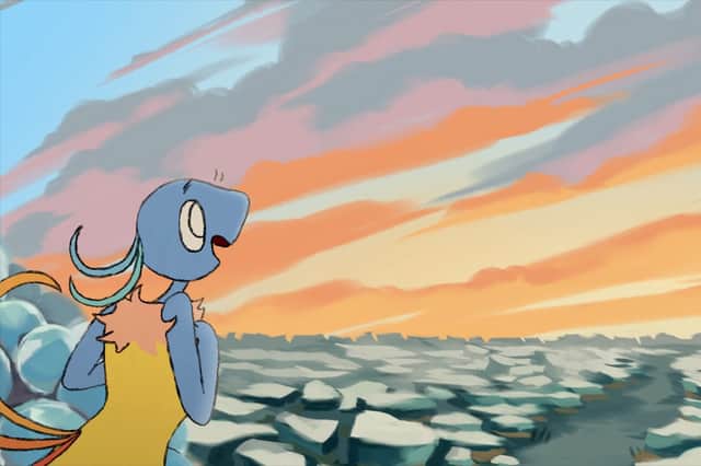 A still from Scottish Opera's award-winning animation, Josefine