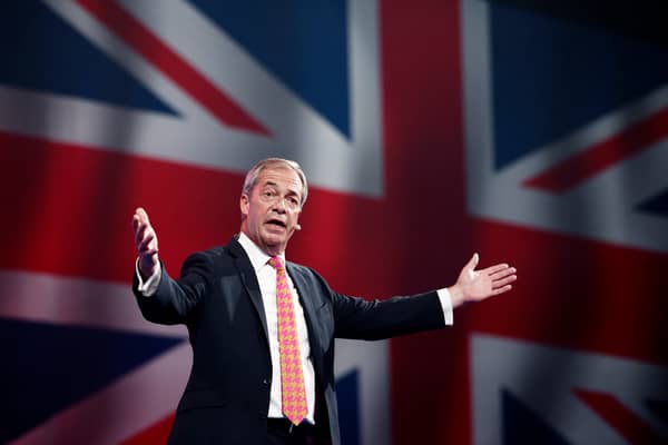 Nigel Farage is an awful person but he is not looking to break up the UK (Picture: Benjamin Cremel)