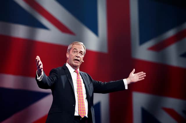 Reform UK leader Nigel Farage