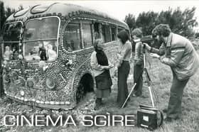 A still from the Cinema Sgìre project which recorded life in the Outer Hebrides in the 1970s. A collection of more than 100 videotapes filmed by residents has now been digitised and preserved by National Library of Scotland.
