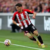 Aaron Hickey has reached a major milestone in his comeback from a long-term injury. Cr: Getty Images.