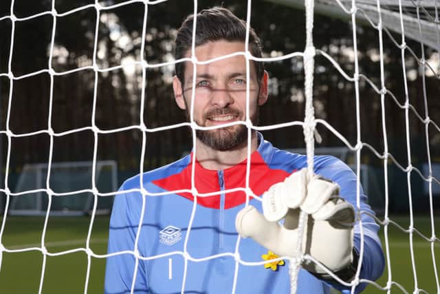 Veteran Hearts goalkeeper Craig Gordon is enjoying life at Hearts.