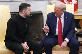 US President Donald Trump and Ukrainian President Volodymyr Zelensky clash in front of the world's media in the Oval Office at the White House