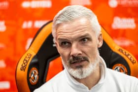 Dundee United and their manager Jim Goodwin still feel aggrieved about some of the decisions during the defeat by Hibs.