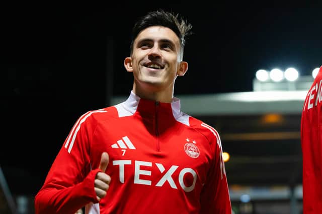Jamie McGrath will leave Aberdeen for Hibs in the summer.