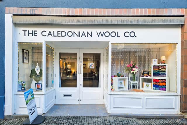 The Caledonian Wool Company in Fort William has just opened