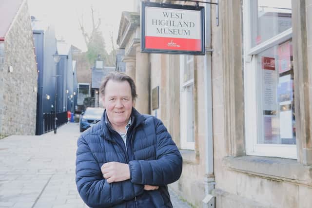 Ian Peter MacDonald, chairman of the West Highland Museum