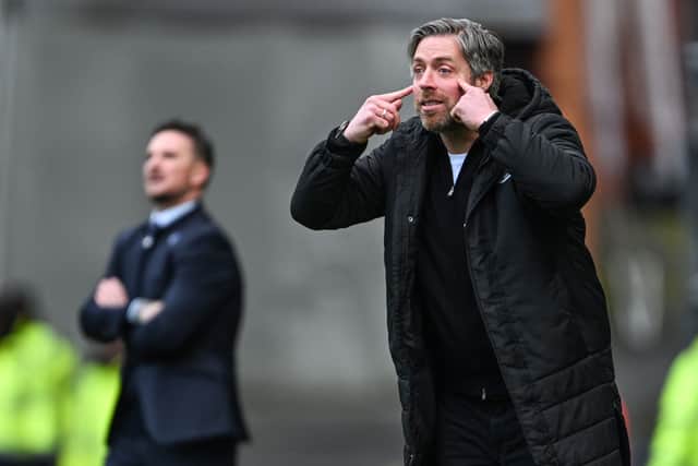 Michael Wimmer guided Motherwell to a win at Ibrox.