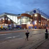 Ibrox Stadium in Glasgow