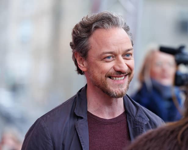 James McAvoy at Glasgow Film Festival.