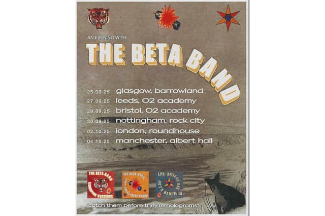 The Beta Band are playing their first live shows in over two decades.